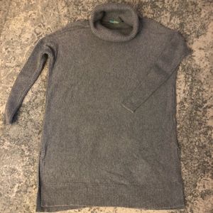 Boden grey turtleneck tunic sweater